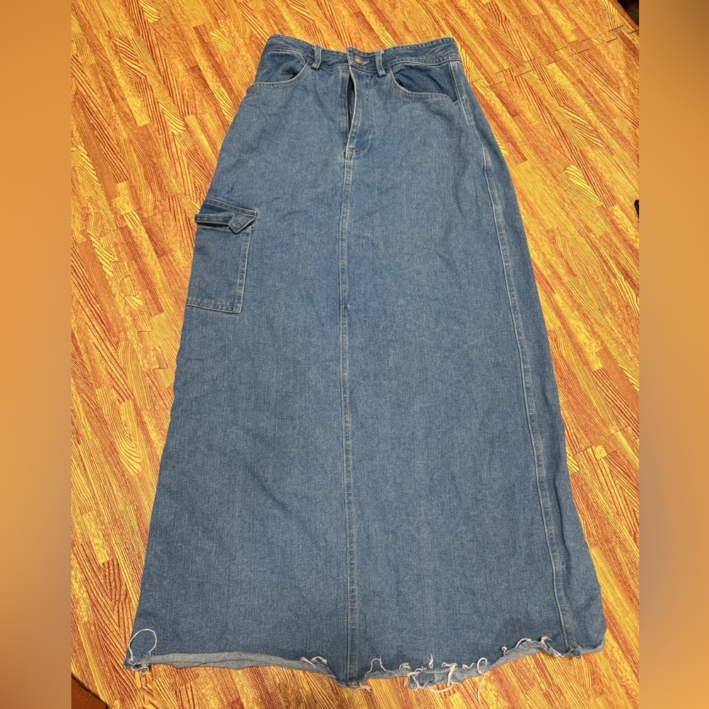 princess polly jean skirt